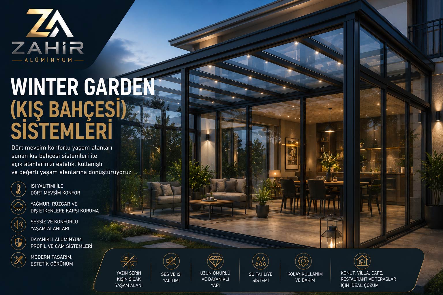 Winter Garden (Kış Bahçesi) Sistemleri